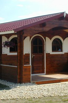 Χώρος αλλαγής σπιτιών από δρυς