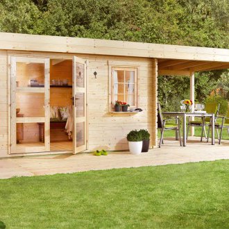 Χώρα αλλαγή σπιτιού από πεύκο