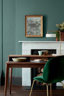 Χρώμα ελιάς κρύο σκιά στο εσωτερικό