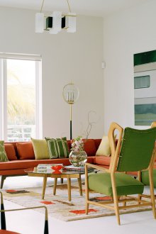 Έπιπλα ελιάς στο εσωτερικό