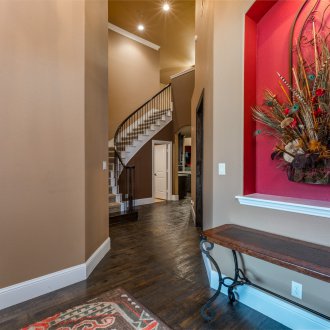 Θέση στο δωμάτιο με διακόσμηση