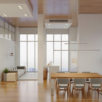 Διαχωριστική θέση στο δωμάτιο