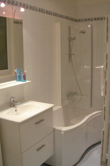 DIY baderom hvitt