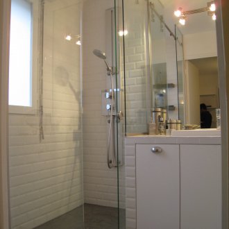 DIY μπάνιο με ντους