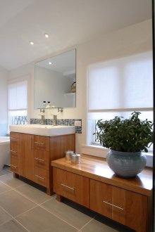 DIY μπάνιο ζωγραφισμένο