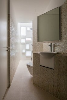 DIY μπάνιο με μωσαϊκό