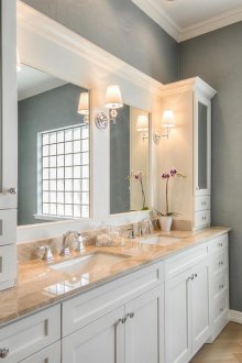 DIY μπάνιο με νεροχύτη