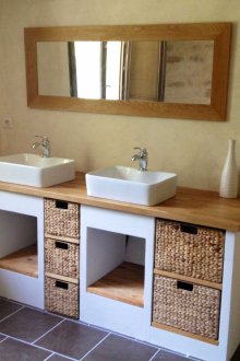 DIY μπάνιο με γυψομάρμαρο