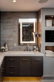 DIY γωνία μπάνιο