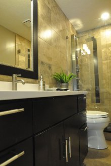 DIY μπάνιο wenge