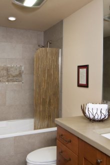 DIY μπάνιο με καθρέφτη