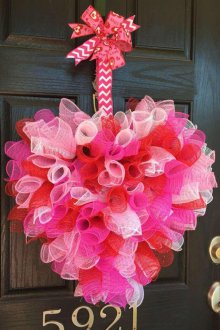 Ημέρα του Αγίου Βαλεντίνου με ύφασμα