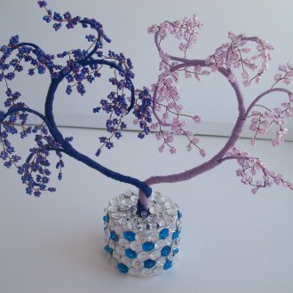 Τέχνη στις 14 Φεβρουαρίου δέντρο σφαιριδίων