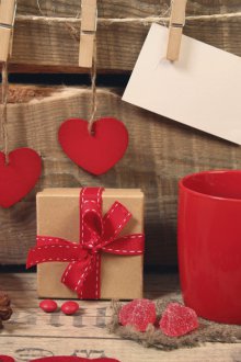 Craft 14 Φεβρουαρίου κόκκινο