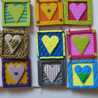 Τέχνη στις 14 Φεβρουαρίου από πλαστελίνη