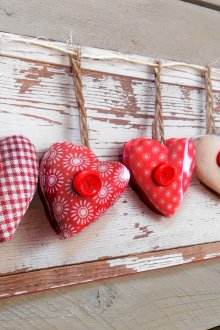 Craft 14 Φεβρουαρίου στο στυλ του shabby chic