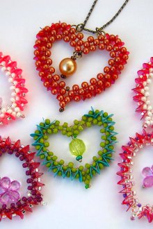 Craft op 14 februari valentines kraal