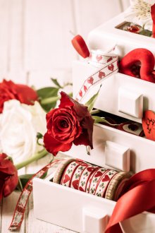 DIY δώρο κουτί για 14 Φεβρουαρίου