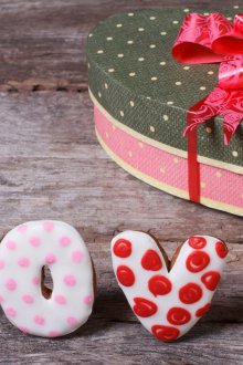 DIY δώρο για τις 14 Φεβρουαρίου γλυκό