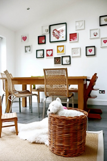 Δώρο για τις 14 Φεβρουαρίου το κάνετε μόνοι σας διακόσμηση της τραπεζαρίας