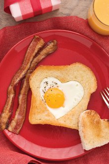 Δώρο για το Φεβρουάριο του 14 το πρωινό toast