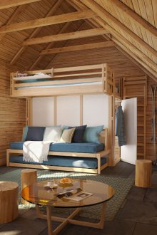 Κρεβατοκάμαρα με καναπέ