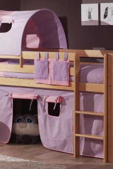 Δωμάτιο μοβ στο κρεβάτι