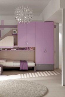 Κρεβάτι σοφίτα για έναν έφηβο