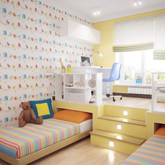 Παιδικό βάθρο παιδιών κρεβατιών