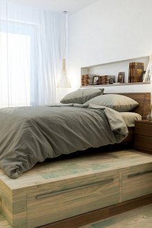 Φως στο βάθρο του κρεβατιού