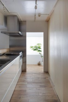 Ιαπωνικό εσωτερικό με λουλούδια