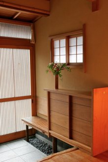 Ιαπωνικό ξύλινο εσωτερικό