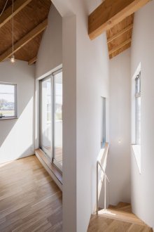 Ιαπωνικό εσωτερικό με σκάλες