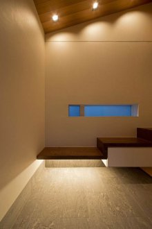 Ιαπωνικό εσωτερικό με οπίσθιο φωτισμό