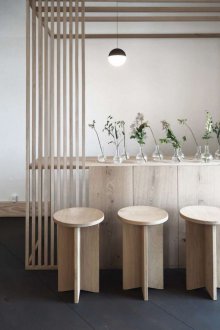 Ιαπωνικό εσωτερικό με μπαρ