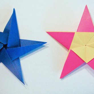 Χειροτεχνία στις 23 Φεβρουαρίου Origami