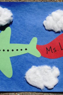 Crafts στις 23 Φεβρουαρίου αεροσκάφους καρτών