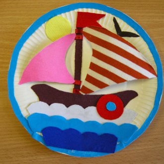 Χειροτεχνία για τις 23 Φεβρουαρίου από πλαστικές πλάκες