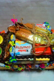 Δώρα για τις 23 Φεβρουαρίου do-it-yourself καραμέλα