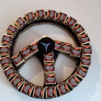 Δώρα για τις 23 Φεβρουαρίου do-it-yourself καρό τιμόνι