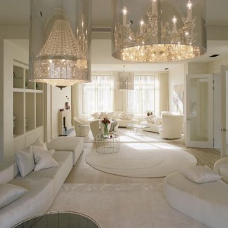 Εσωτερικό για το κορίτσι είναι λευκό