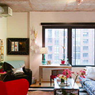 Σαλόνι εσωτερικό στυλ για ένα κορίτσι