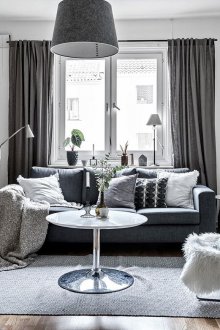 Εσωτερικό ενός διαμερίσματος στούντιο για ένα κορίτσι