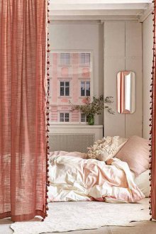 Ζωνοποίηση με κουρτίνες από λινό