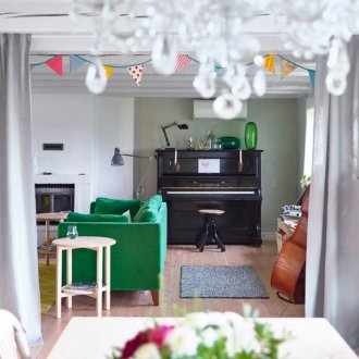 Ζωνοποίηση με Art Nouveau κουρτίνες