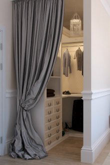 Ζωνοποίηση κουρτίνες αντί για πόρτες