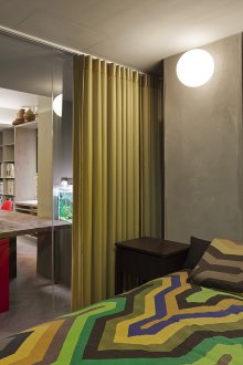 Ζωνοποίηση κουρτίνες πράσινο