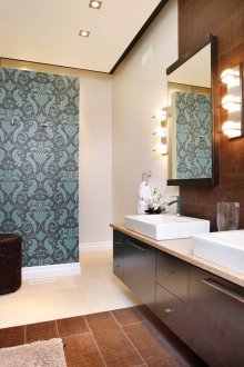 Κλασική ταπετσαρία τουαλέτας