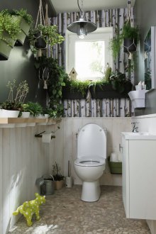 Οικολογική ταπετσαρία τουαλέτας