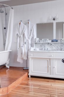 Μεγάλο λευκό μπάνιο